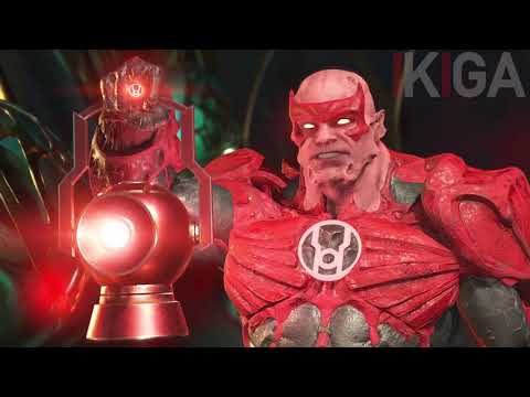 DARKSEID VS ATROCITUS RED LANTERN ALL DIALOGUES QUOTE INJUSTICE 2 2020