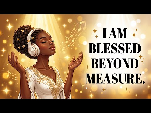Receive Your Blessings Today ✨ Gratitude & Abundance Affirmations | Positive Afrobeat Music