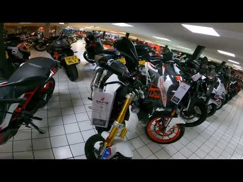 Last day of Saltire Motorcycle dealership in Edinburgh (Administration)