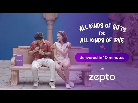 Gifts for every love story found on Zepto