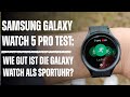 Samsung Galaxy Watch 5 Pro Als Sportuhr Sport Fitness Testbericht