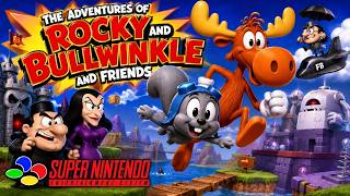 The Adventures of Rocky and Bullwinkle and Friends - SNES (Gameplay)