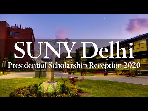 Presidential Scholarship Reception 2020