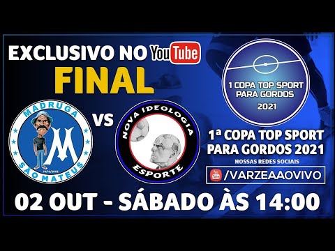 Madruga x Nova Ideologia - Final - 1ª Copa Top Sport Para Gordos 2021