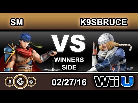 2GGT: EE Saga - SM (Ryu) Vs. K9sBruce (Sheik) Winners Side - Smash Wii U