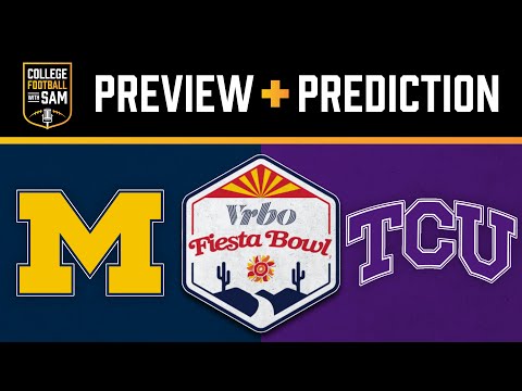 Michigan vs TCU CFP Fiesta Bowl Preview + Prediction | College Football 2022