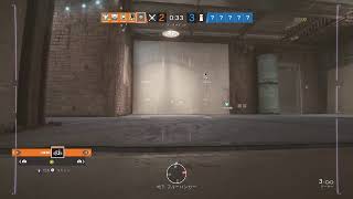 ［R6S］脳筋糞雑魚初心者がちょっとだけシージやります（レインボーシックスシージ）