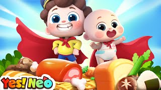 Download lagu I Love Fruits and Veggies | Yummy Food Machine | Good Habit | Nursery Rhymes & Kids Songs | Yes! Neo mp3