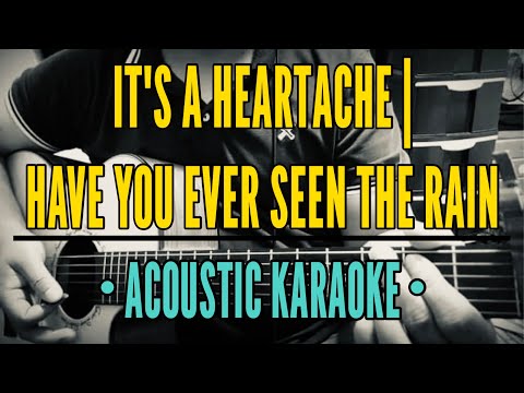 It's A Heartache / Have You Ever Seen The Rain - Dino (Acoustic Karaoke)