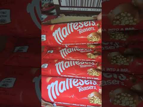 maltesers teasers #bars #asmr #chocolateslover #shortsvideo