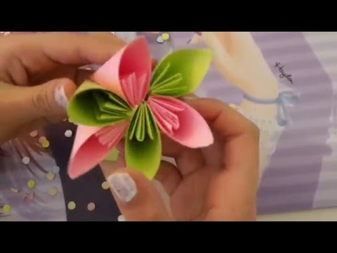 Anleitung für Papierblume und Konfetti