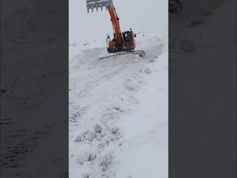 The brakes aren't helping at all. #snow