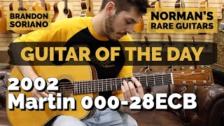 Video thumbnail for Guitar of the Day: 2002 Martin 000-28ECB | Norman's Rare Guitars by Normans Rare Guitars