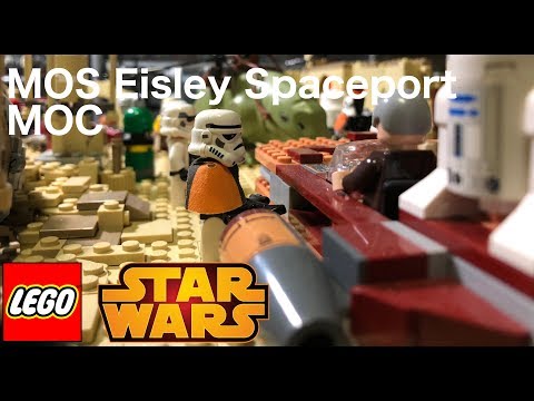 LEGO STAR WARS Mos Eisley Spaceport MOC