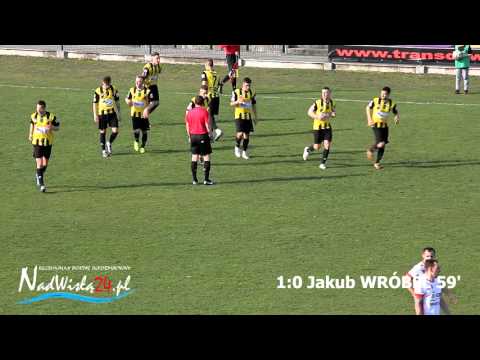 SKRÓT: Siarka Tarnobrzeg - Legionovia Legionowo 2:0 (0:0), 02.04.2016 HD