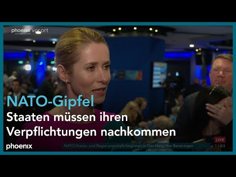 Kaja Kallas zum NATO-Gipfel am 25.06.25