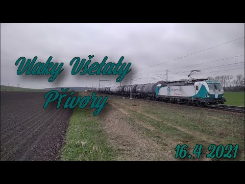 Vlaky Všetaty-Přívory