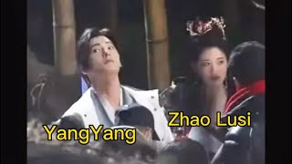 Triệu Lộ Tư và Dương Dương tại phim trường Thả Thí Thiên Hạ | Zhao Lusi and YangYang at WRTW set video