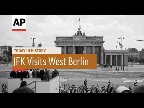 JFK Visits West Berlin - 1963 | Today in History | 26 June 16