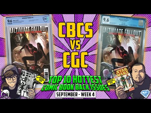 Massive Sales in the Comic Market | The Top 10 Hottest Comic Book Back Issues ft.GemMintCollectibles