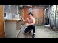 강한 팔을 만드는데 도움되는 삼두 푸쉬업 / 삼두운동 / 홈트레이닝