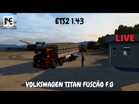 ETS2 1.43 / MAPA ELDORADO PRO / VOLKS TITAN FUSCÃO F.G COMPLETO PARA DOWNLOAD