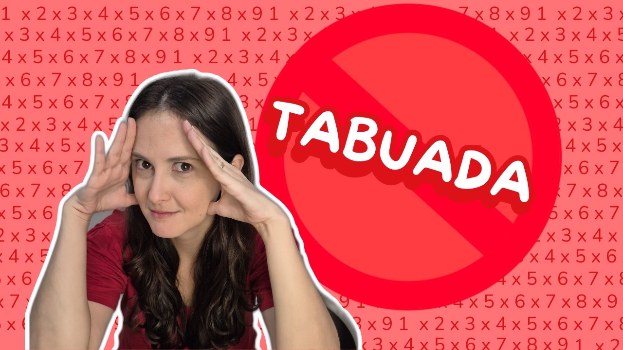 PARE DE DECORAR A TABUADA! Como entender e memorizar a tabuada de um jeito mais fácil TABUADA 1 E 10