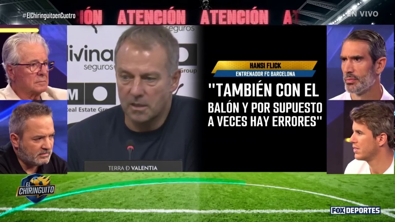 😳🧐 VALENCIA 0-5 BARCELONA, ¿'palo' de Hansi FLICK a FERMÍN López? | El Chiringuito