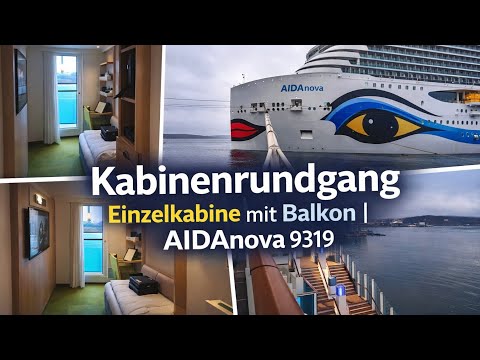 AIDAnova: Single cabin with balcony (9319)