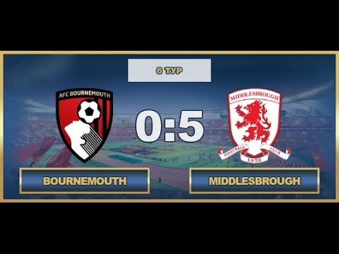 AFL17. England. Championship. Day 6. Bournemouth - Middlesbrough