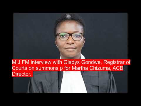 Martha Chizuma sued: Interview with Judiciary spokesperson