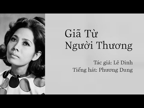 Giã từ người thương Sheet - Phương Dung
