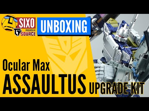 UNBOXING: Transformers Ocular Max PS-14+ Assaultus Upgrade Kit