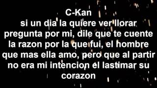 C-Kan Ft Mc Davo Round 2 Con Letra (2016)