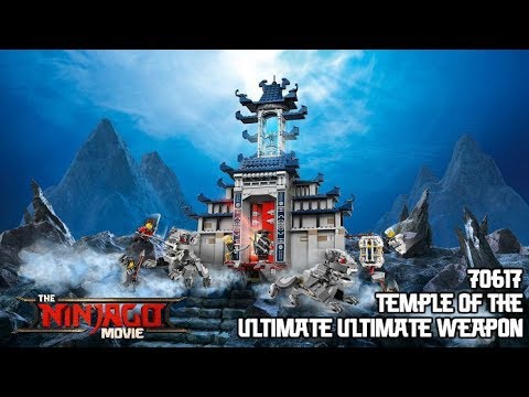 Lego The Lego Ninjago Movie: 70617 Temple of The Ultimate Ultimate Weapon Set Review