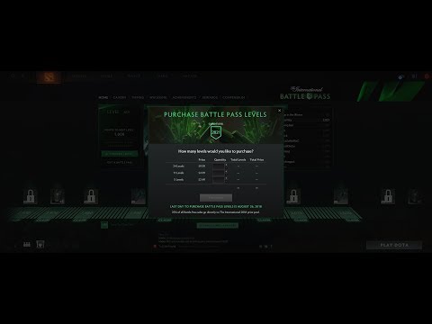 Dota 2 TI8 Maximum Level Compendium!