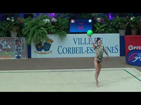 Carina IACOS (BEL) ball - 2020 Corbeil junior AA