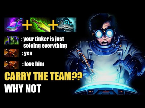 Let Me Carry this Team, Trust Me | Tinker Dota 2 Gameplay