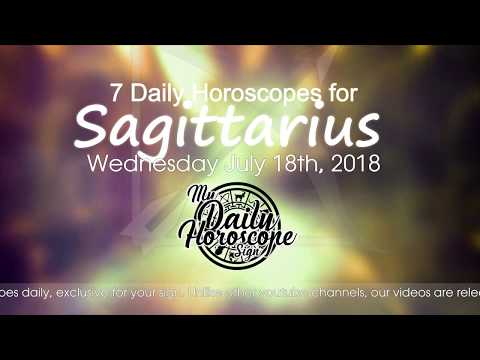 Sagittarius's Daily Horoscope for Wednesday July 18th, 2018
