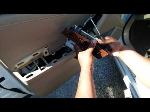 How to remove main window switch from a 2007-2012 Nissan Altima