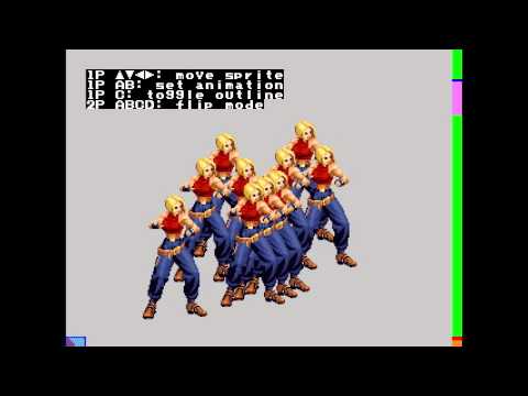 More NeoGeo sprites Zorder