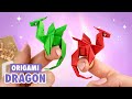 Origami Mini Paper Dragon How To Make Paper Dragon