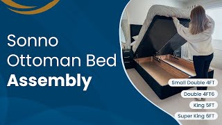 How to assemble an Ottoman Divan Bed (Small Double 4FT, Double 4FT6, King Size 5