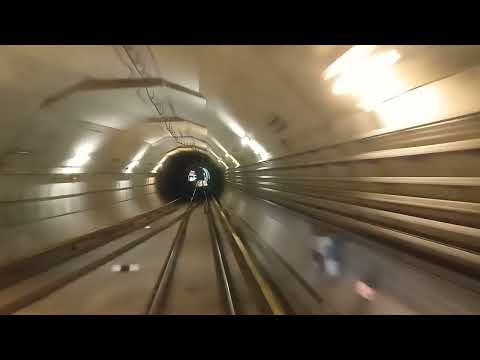 Budapest Metro Line 4 Cab Ride.