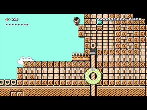 The Temple of the Great Sphinx ~ from Tyler ~ SUPER MARIO MAKER Gameplay RAW