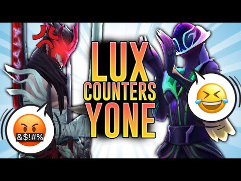 Lux is the BEST Counter to Yone!