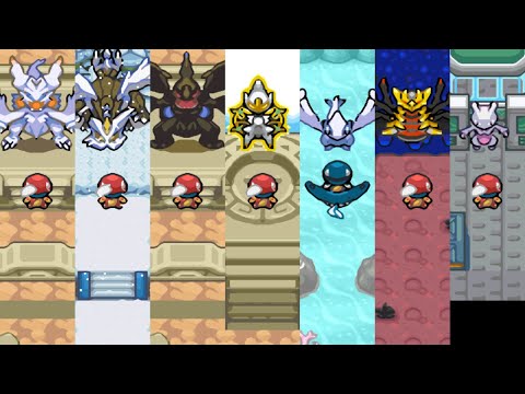 POKEMON LIGHT PLATINUM - ALL LEGENDARY POKEMON LOCATIONS