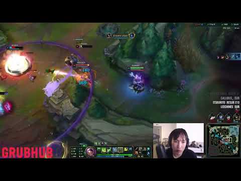@doublelift tries crit Zeri and gets a Quadra Kill