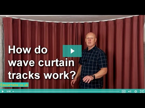 How Do Our Wave curtain Tracks Work?
