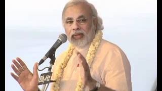 preview picture of video 'Shri Narendra Modi speaking at inauguration of Devka Vidyapeeth'
